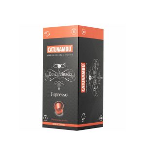 Paquete de 20 cápsulas Espresso Descafeinado compatibles con Nespresso.