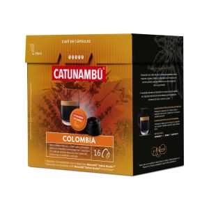 Paquete de 16 cápsulas Colombia compatibles con Dolce Gusto.