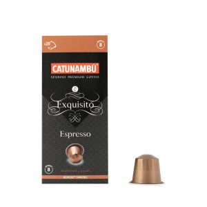 Paquete de 20 cápsulas Espresso compatibles con Nespresso.