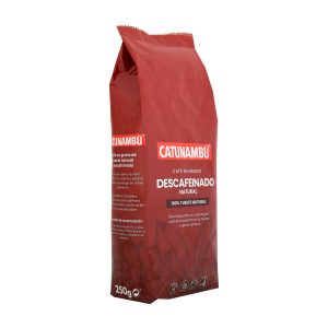 Paquete de café en grano descafeinado Catunambú de 250gr.