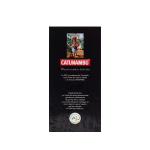 Paquete de café molido Natural Alta Selección Catunambú de 250gr.