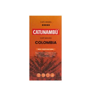 Paquete de café molido Natural Colombia Catunambú de 250gr.