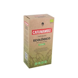Paquete de café molido natural Ecológico Catunambú de 250gr.