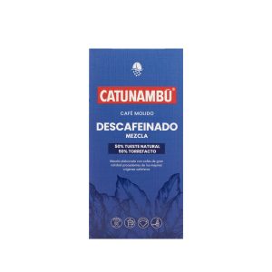 Paquete de café molido Mezcla Descafeinado Catunambú de 250gr