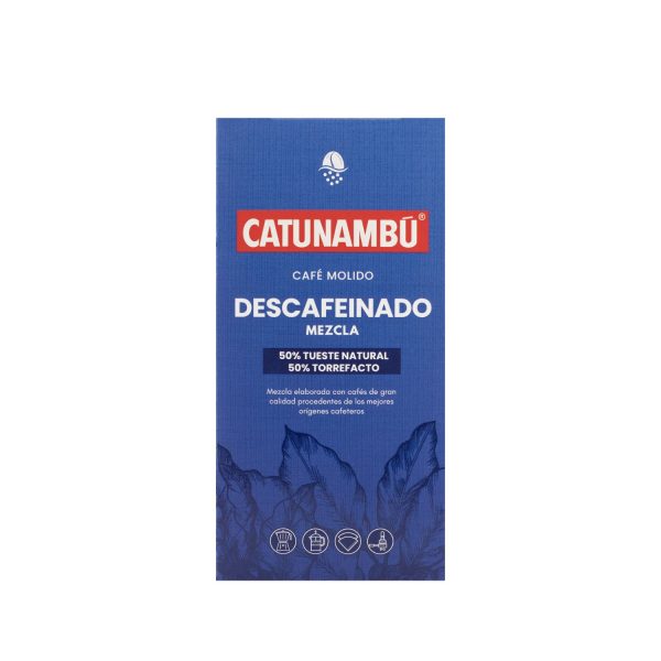 Paquete de café molido Mezcla Descafeinado Catunambú de 250gr