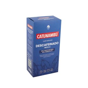 Paquete de café molido Mezcla Descafeinado Catunambú de 250gr