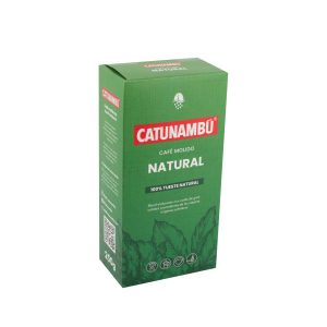 Paquete de café molido Natural Catunambú de 250gr y 500gr.